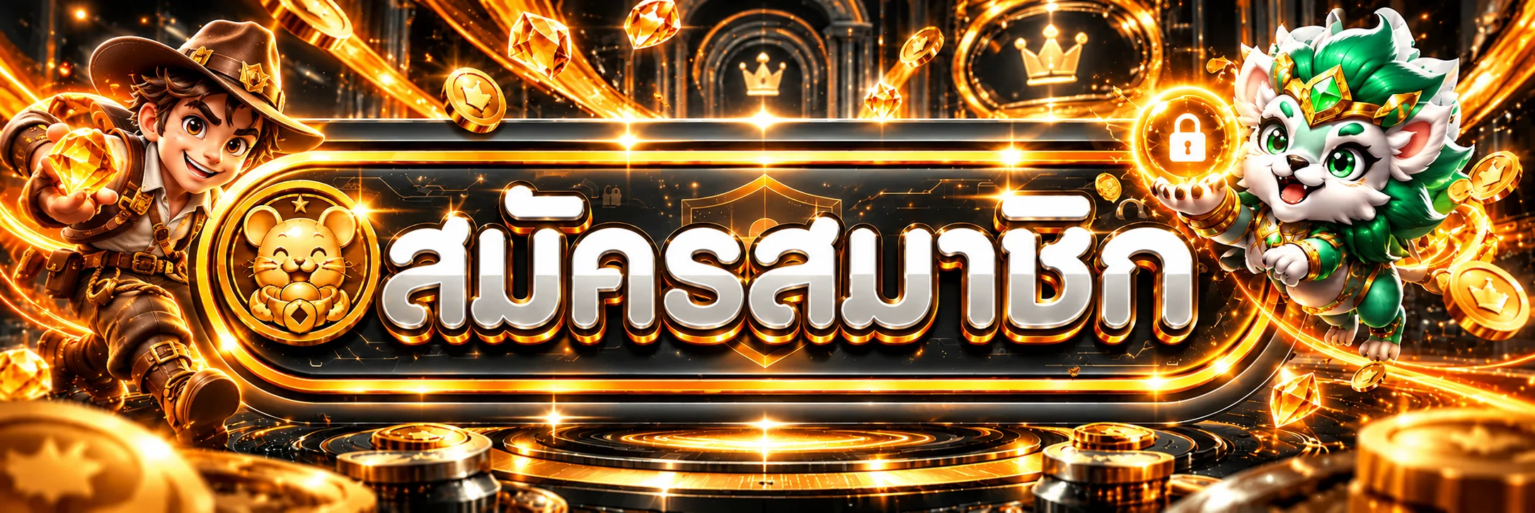 แบนเนอร์สมัครและทางเข้าเล่น UNLOCKED168